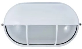 Απλίκα Φωτιστικό Τοίχου E27 60W IP45 ACA-HI5035WMS-Λευκό HI5035WMS