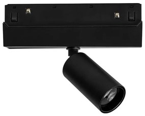 Σποτ Μαγνητικής Ράγας Μini HUBEM630B 3x6cm Led 600lm 6W 3000K Black Aca
