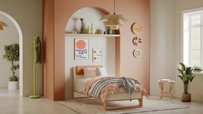 Παιδικό κρεβάτι Camilla-Terracotta