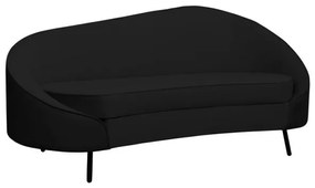 Καναπές Ανάκλιντρο Μαύρο 178cm Cagwait 424999 Eglo 424999