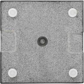 vidaXL Βάση Ομπρέλας Τετράγωνη Μαύρη 20 κ.  από Γρανίτη