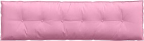 vidaXL Μαξιλάρι Πλάτης Ροζ 180 x 19 x 50 εκ ύφασμα