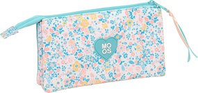 Κασετίνα Moos Fiori Πολύχρωμο 22 x 12 x 3 cm