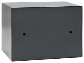 vidaXL Ψηφιακό χρηματοκιβώτιο Σκούρο Γκρι 23x17x17 εκ Ατσάλι