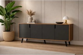 Stewehome μοντέρνα κονσόλα σαλονιού 180x45x80 cm