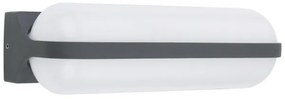 Απλίκα Φωτιστικό Τοίχου LED 20W Ανθρακί 1270Lm IP54 Honna 34174W1 Globo Lighting-34174W1-Ανθρακί 34174W1