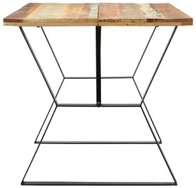 vidaXL Τραπεζαρία 140 x 80 x 76 εκ. από Μασίφ Ανακυκλωμένο Ξύλο