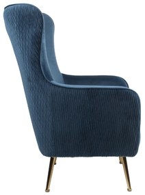 MADISON ΠΟΛΥΘΡΟΝΑ ΜΠΛΕ 78x88xH110cm 01-2608