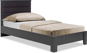 Κρεβάτι μονό OLYMPUS pakoworld σε χρώμα wenge 100x200εκ