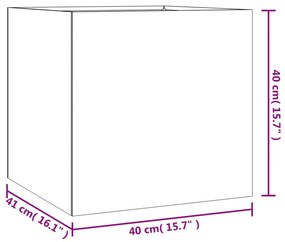 ΖΑΡΝΤΙΝΙΕΡΑ 40 X 41 X 40 ΕΚ. ΑΠΟ ΑΤΣΑΛΙ CORTEN 824518