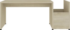 vidaXL Τραπεζάκι Σαλονιού Sonoma Δρυς 90x45x35 εκ. από Επεξ. Ξύλο