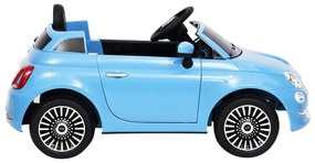 vidaXL Παιδικό Αυτοκίνητο Ηλεκτρικό Fiat 500 Μπλε