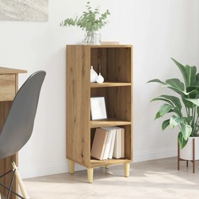vidaXL Πλαϊνό γραφείο Artisan Oak 34,5 x 32,5 x 90 εκ.