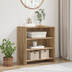 vidaXL Μπουφές Μασίφ Δρυ 70x41x75 εκ Επεξεργασμένο Ξύλο