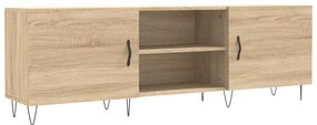 vidaXL Έπιπλο Τηλεόρασης Sonoma Δρυς 150x30x50 εκ. Επεξεργασμένο Ξύλο