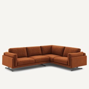 Γωνιακός καναπές από βελούδο, Cesar