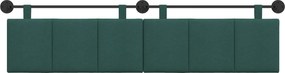 vidaXL Κρεμαστό Κεφαλάρι Σκούρο Πράσινο ύφασμα