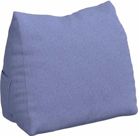 vidaXL Μαξιλάρι Πλάτης Μπλε τζην 60 x 20 x 50 εκ. ύφασμα