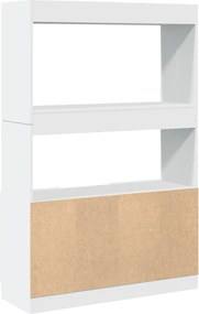 vidaXL Ντουλάπι Λευκό 92x33x140 εκ. από Επεξεργασμένο Ξύλο