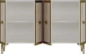 Console Pega 120 - White, Travertine, Gold White
Travertine
Gold