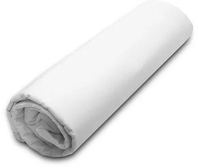 Κατωσέντονο Menta με λάστιχο 1 White Διπλό (160x200+40)