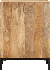 vidaXL Ντουλάπι 53x35x72 εκ. από Μασίφ Ξύλο Μάνγκο