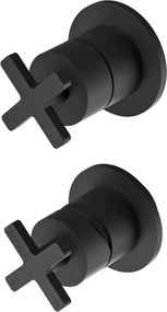 La Torre Elle Cross Black Matt 38316 - Μικτης εντοιχισμου 2 ή 3 εξοδων