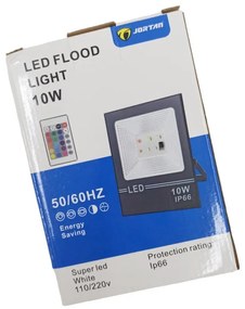 LED ΠΡΟΒΟΛΑΚΙ 10W/RGB/220V JGTGD-TP10WRGB-JGTGD-TP10WRGB