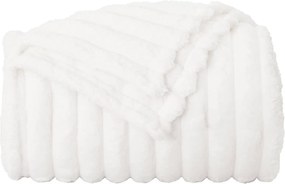 vidaXL Ριχτάρια 6 pcs Λευκό 270 x 240 cm Μαλλί