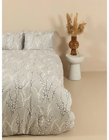 Σετ Σεντόνια Cotton Feelings 2054 Grey Υπέρδιπλο (235x270)
