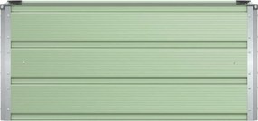 vidaXL Γλάστρα Πράσινο 100 x 40 x 45 cm Ατσάλι