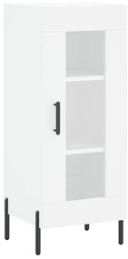 vidaXL Ντουλάπι Λευκό 34,5 x 34 x 180 εκ. από Επεξεργασμένο Ξύλο