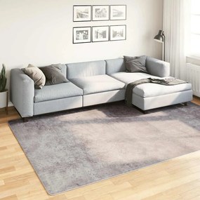 vidaXL Χαλί Πλενόμενο Γκρι 190 x 300 εκ.