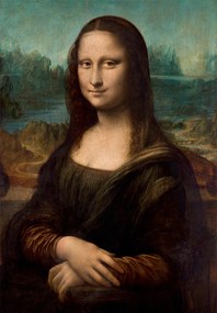 Clementoni Παζλ Museum Collection Leonardo da Vinci: Μόνα Λίζα 1000 τμχ - Compact Box