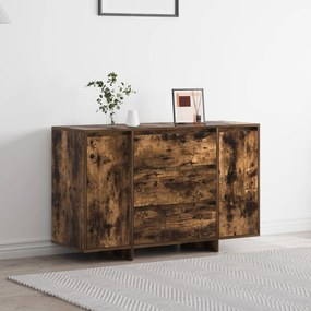vidaXL Μπουφέ Καπνιστού Δρυός 120x41x75 εκ. Επεξεργασμένο Ξύλο