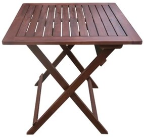 EASY Τραπέζι Πτυσσόμενο Ξύλο Acacia 60x60 H.70cm Ε20090,9