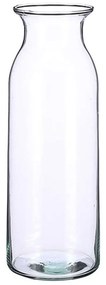 Βάζο Γυάλινο Eveline 02.1097824 9,5x24cm Clear Glass