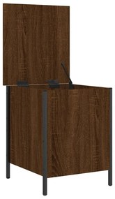 vidaXL Παγκάκι Αποθήκευσης Καφέ Δρυς 40x42,5x50 εκ. από Επεξ. Ξύλο
