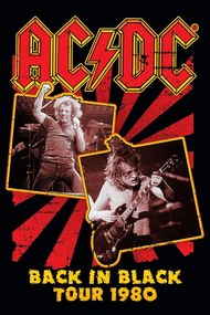 Αφίσα AC/DC - Back in Black 80, (61 x 91.5 cm)