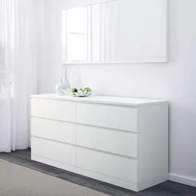 MALM έπιπλα υπνοδωματίου, 4 τεμ. 140x200 cm 394.882.26