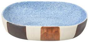 vidaXL Νιπτήρας Οβάλ Πολύχρωμος 59 x 40 x 14 εκ. Κεραμικός