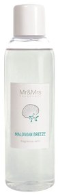 Refill Για Αρωματικό Χώρου Blanc Diffuser Maldivian Breeze 200ml Mr &amp; Mrs Fragrance Πλαστικό