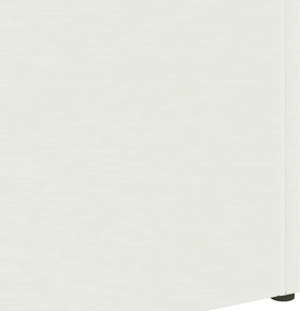 vidaXL Βάση ομπρέλας βροχής Λευκό 28 x 12 x 41 εκ Ατσάλι