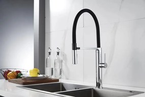 BRUNO μπαταρία πάγκου κουζίνας M54801-817C, αναμεικτική, ασημί