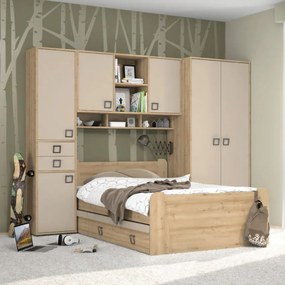 Κρεβάτι Riddle 120-Δρυς