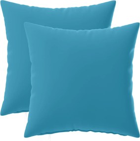 vidaXL Κάλυμμα Μαξιλαριού 2 pcs HEERLEN Γαλάζιο 35 x 35 cm Πολυεστέρας