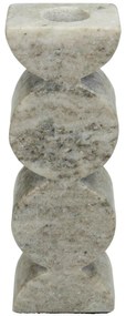 Κηροπήγιο Μπεζ Μάρμαρο 5x4x15.5cm - 05153824