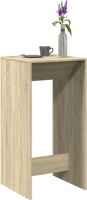 vidaXL Τραπέζι Μπαρ Sonoma Δρυς 51x50x103,5 εκ. Επεξ. Ξύλο