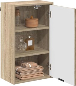 vidaXL Ντουλάπι Μπάνιου Δρύς Sonoma 39 x 23,5 x 65 εκ.