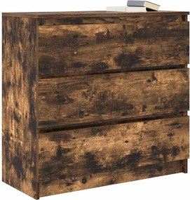 vidaXL Ντουλάπι Καπνιστή δρυς 80x35x76 εκ. Επεξεργασμένο Ξύλο